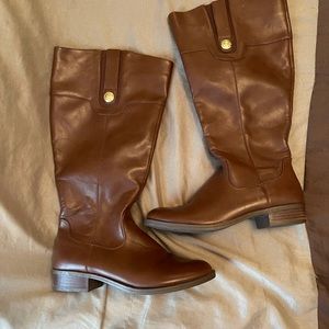 Tommy Hilfiger Women’s Tall Brown Riding Boots